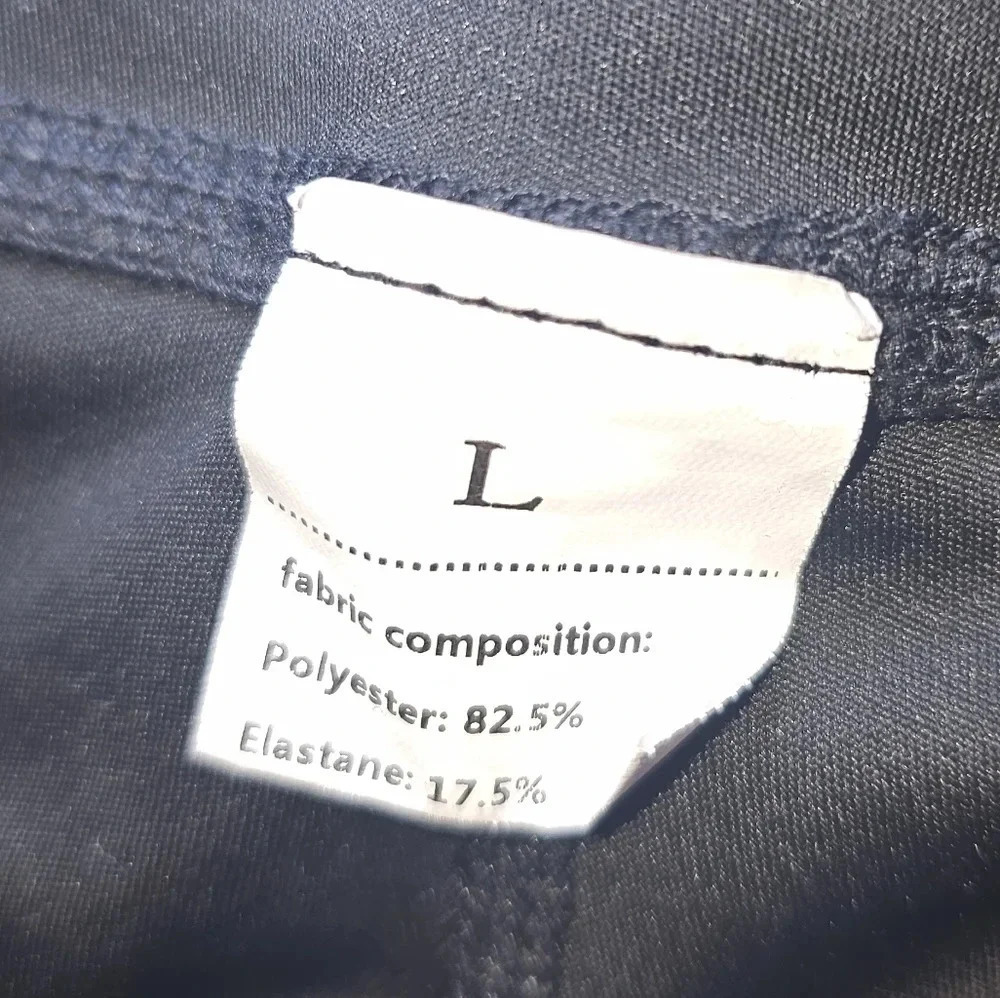 Womens Black Leggings - Picture 3 of 5